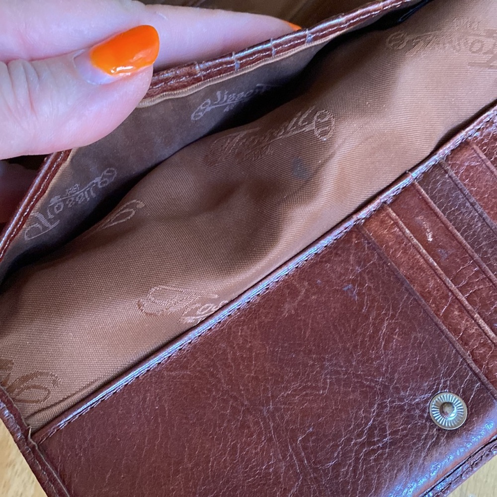 Fossil Wallet 8x4” In Good Condition, Pre-Owned - image 8